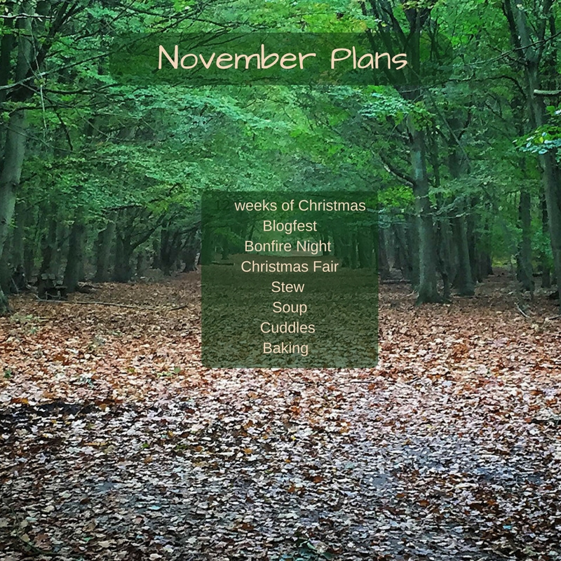 November Blogging / Vlogging Plans. 