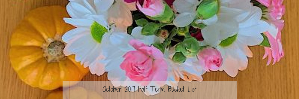 Autumn Half Term Bucket List