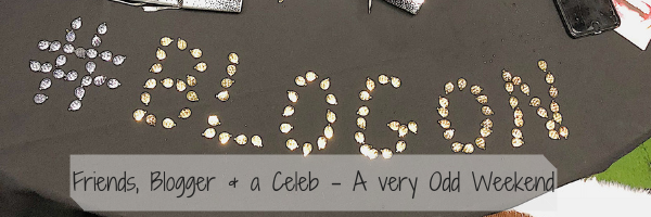 Very Odd Weekend with friends, bloggers and a celeb!