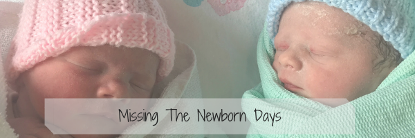 Missing the Newborn Days
